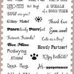 Hey, this stamp set it Lots of PUN!!  LOL!