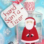 Hand SANTA-tizer!  I'm cracking myself up!