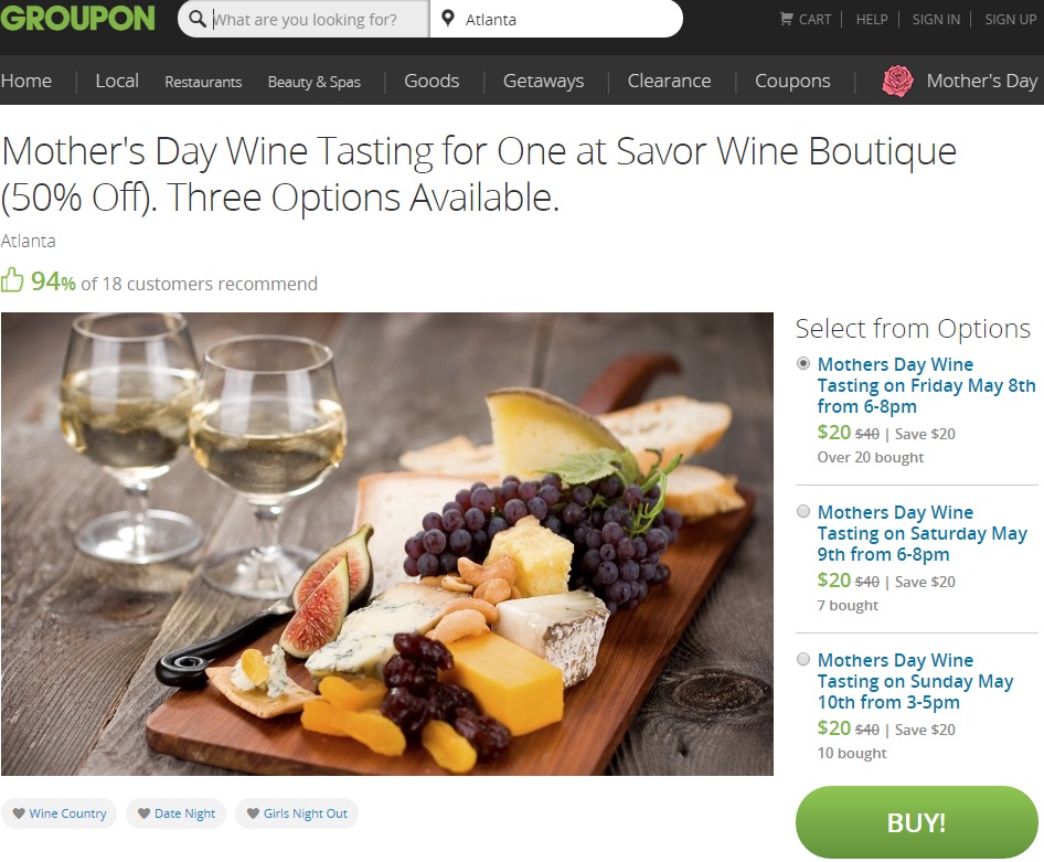 Mother's Day Gift Ideas with Groupon #Groupon #MothersDay #GiftIdeas