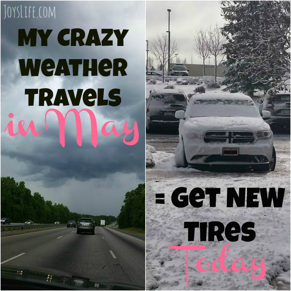 My Crazy Weather Travels in May = Get Good Tires #DareToCompare #ad #travel #vacation