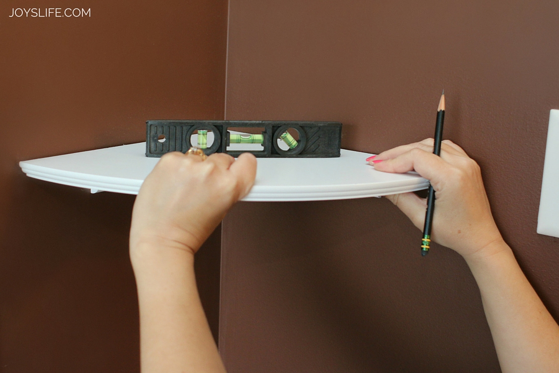 How to Install Simple Corner Shelves