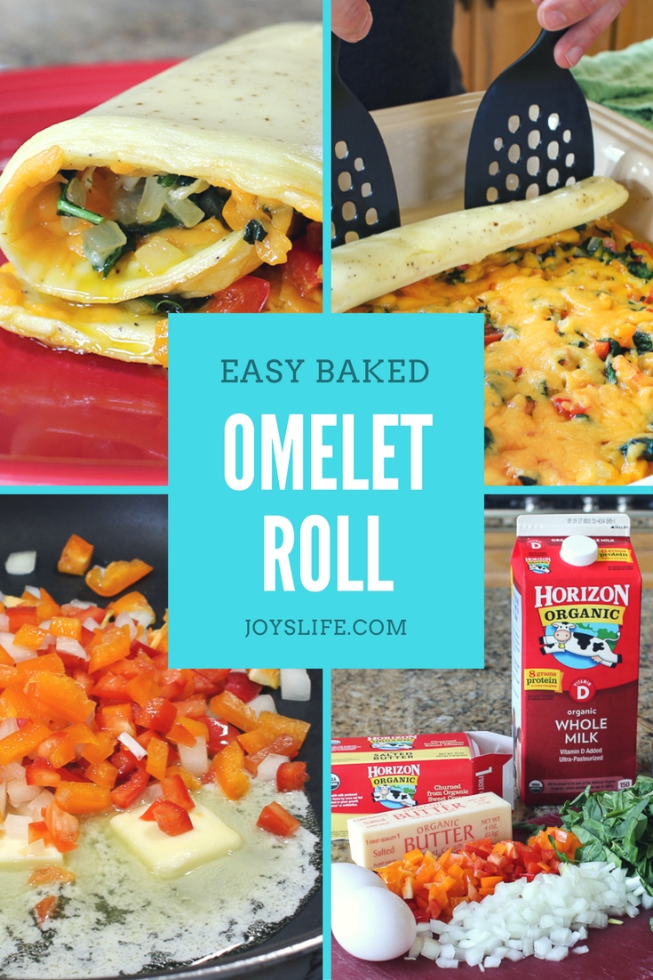 easy baked omelet roll steps