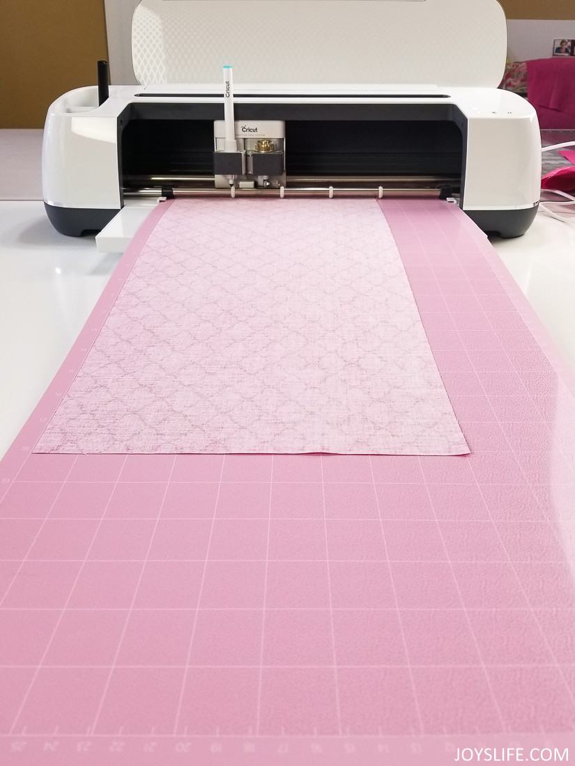 Cricut Maker fabric mat tabletop