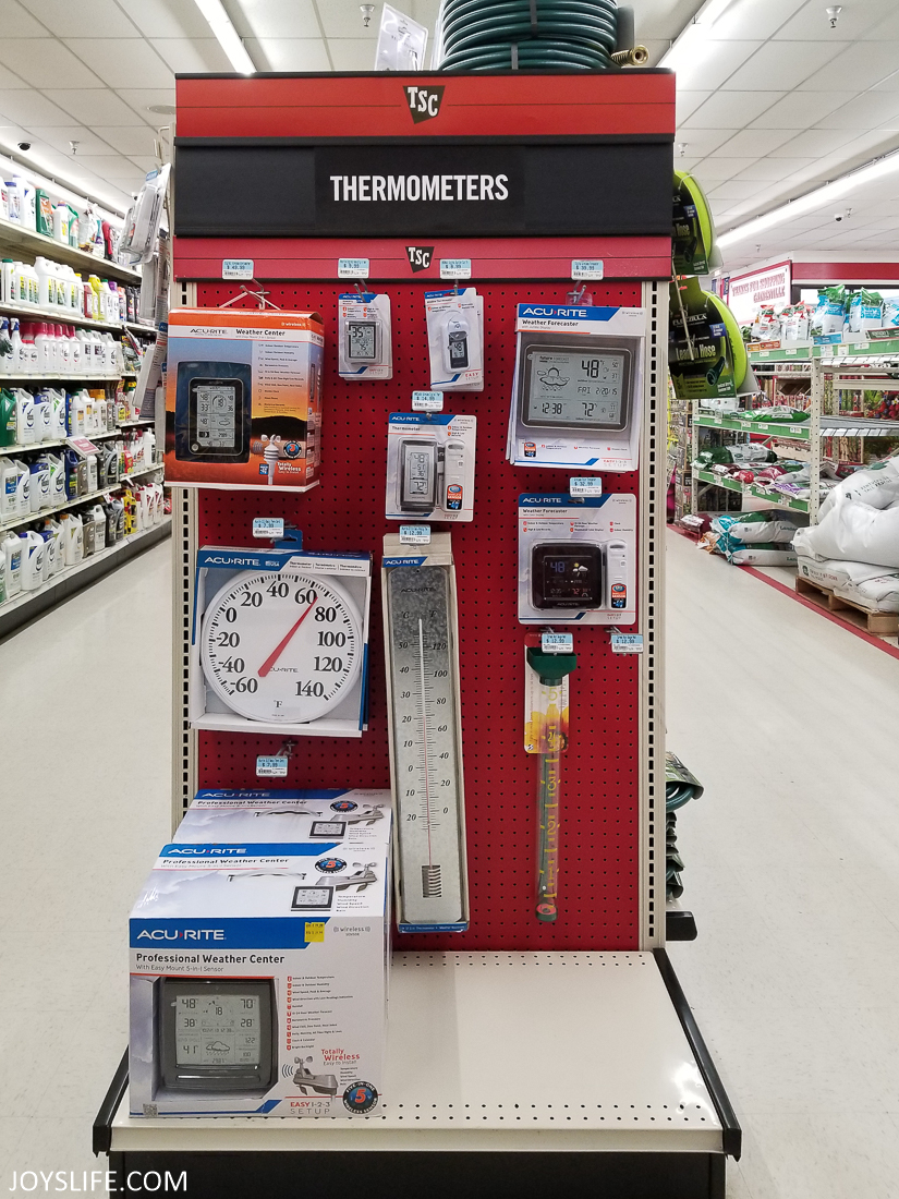 thermometers at Tractor Supply