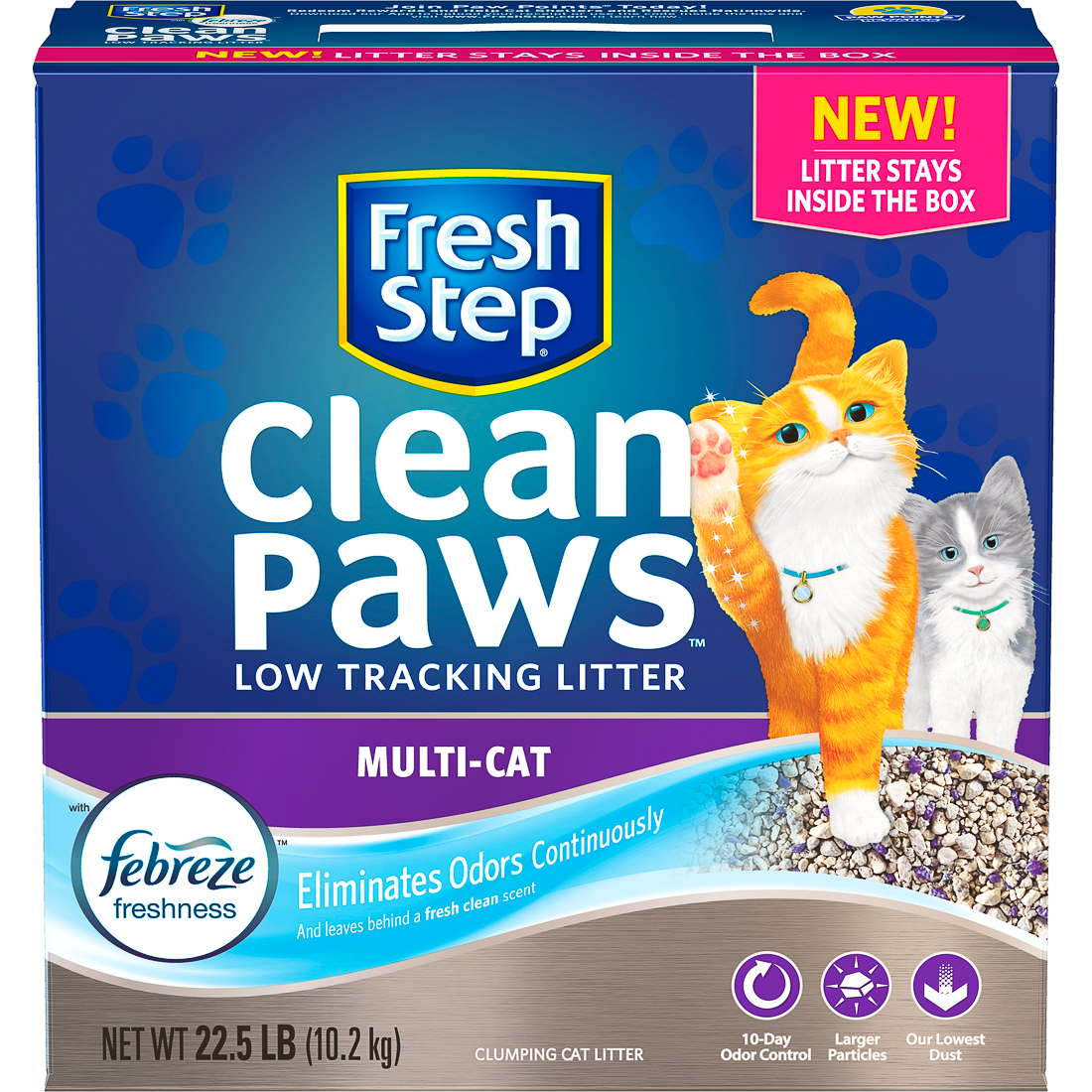 Fresh Step Clean Paws Multi Cat