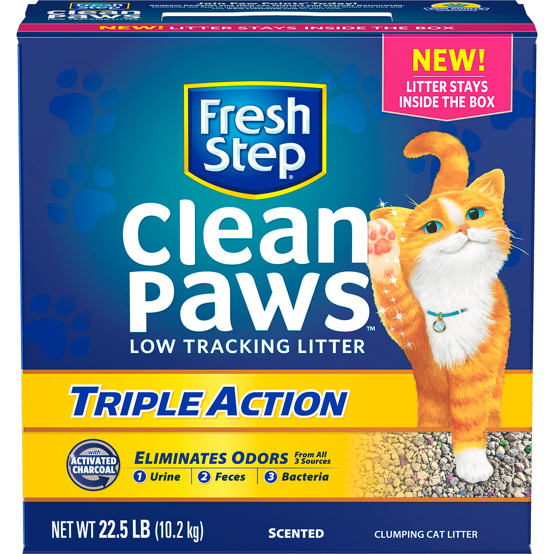 Fresh Step Clean Paws Triple Action
