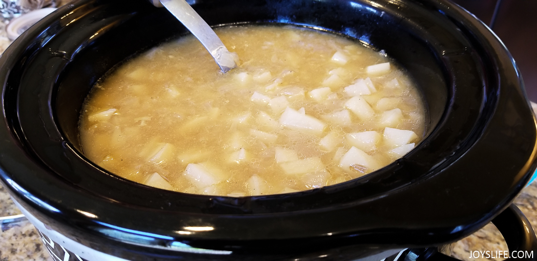 potato soup in crock pot