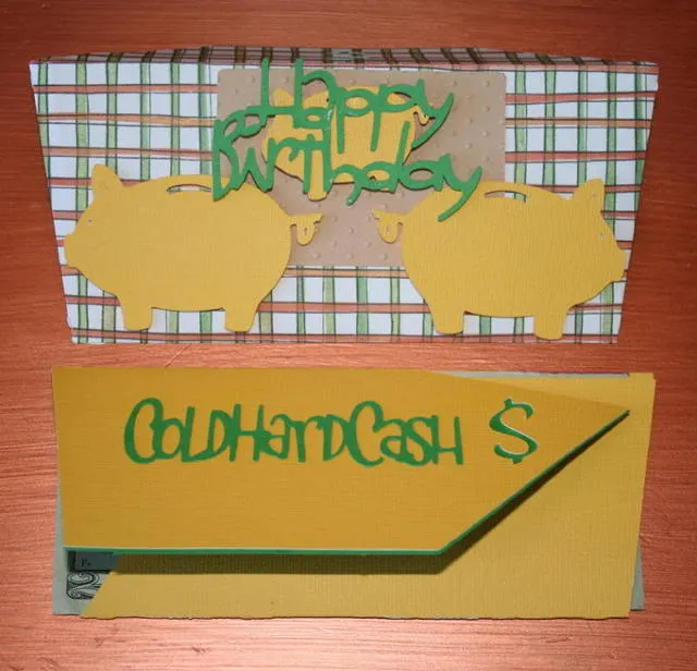 Cricut Wild Card Money or Gift Card Holder