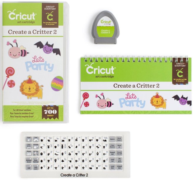 Cricut Create a Critter 2 cartridge