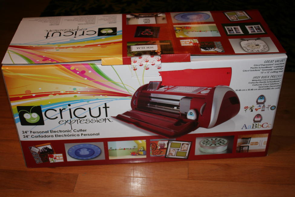 A Cricut is Born…Red Cricut Expression