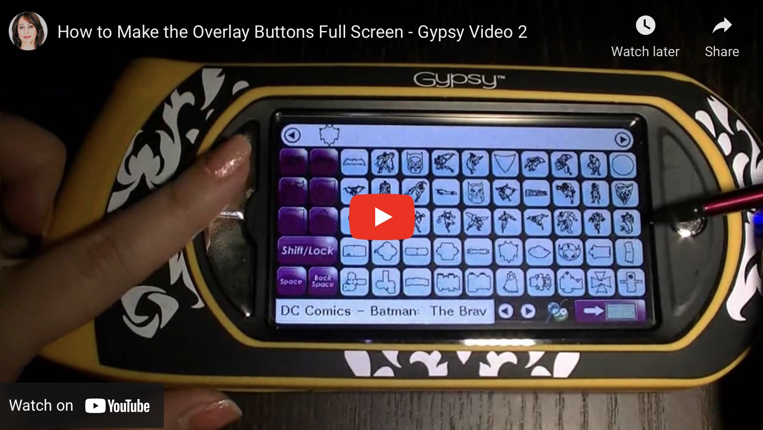 How to Make Overlay Buttons Full Screen – #2 in Gypsy Video Series