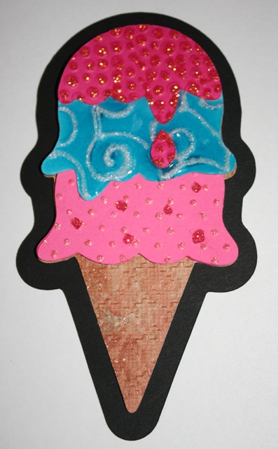 Tips About Stickles and Diamond Glaze + Decorated Ice Cream Cone