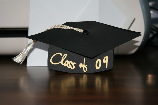 Graduation Cap Card on Wild Card Cricut Cartridge & Some Other Graduation Cart Images Listed