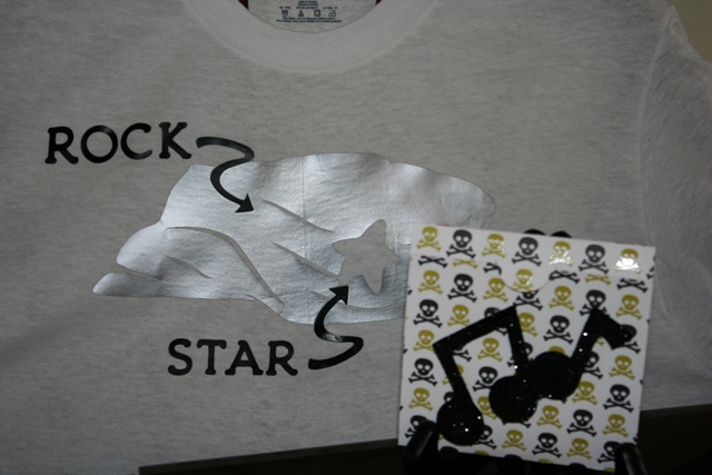 Vinyl Rock Star T-Shirt with Cricut – Joy's Life