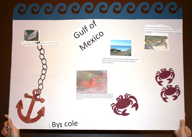 Me & SuperKid 3 – Cricut “Gulf” School Poster