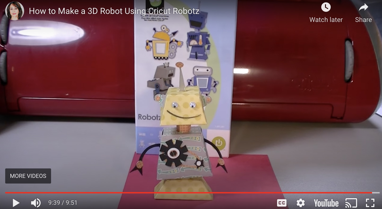 How to Make a 3D Robot using the Cricut Robotz Cartridge