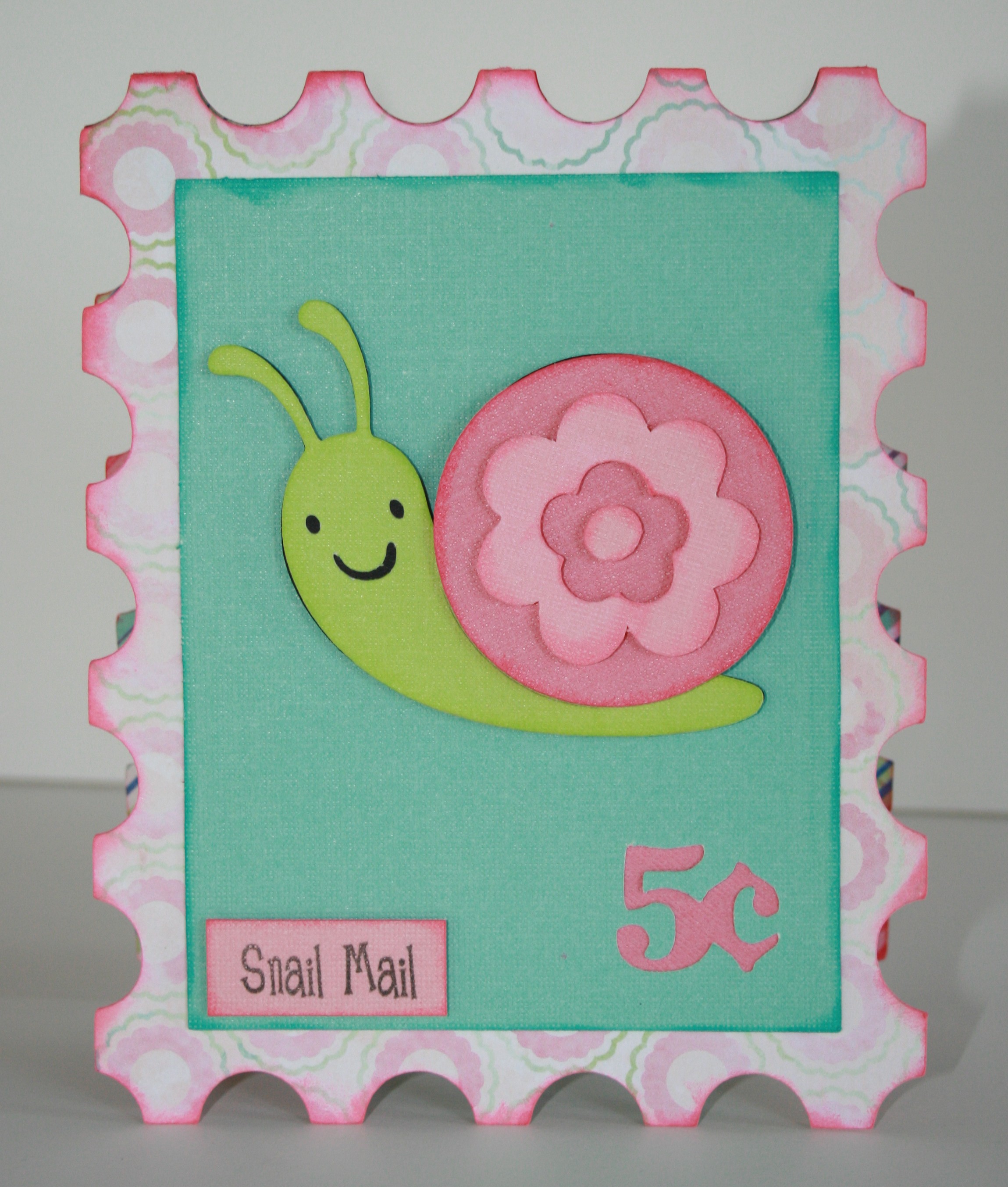Featured Designer – Snail Mail Card Using Lots of Pun Stamp Set
