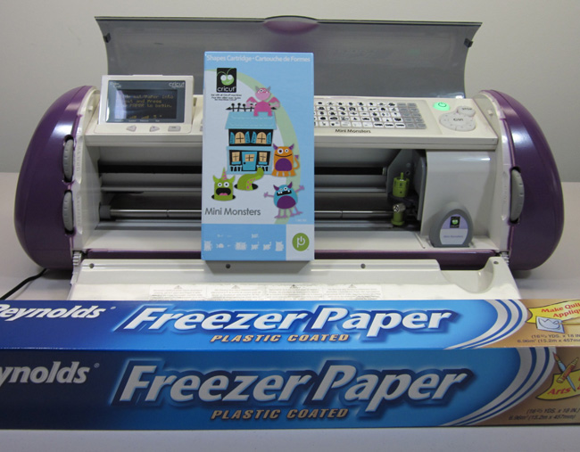 how to cut freezer paper on cricut