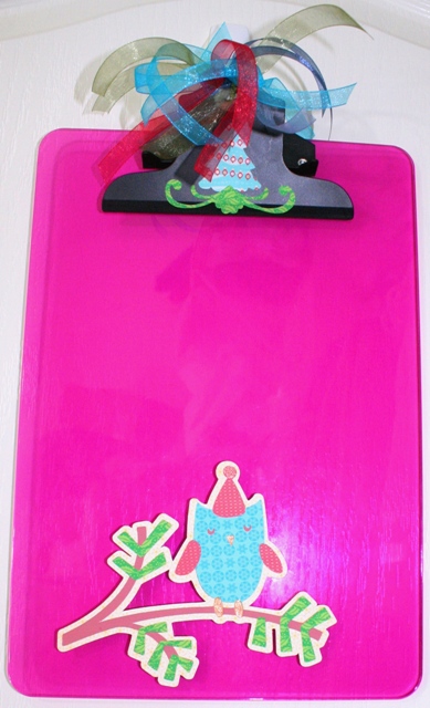 Cricut Imagine Printable Vinyl Owl Clipboard 12 Days of Christmas DAY FOUR  GIVE AWAY – Joy's Life