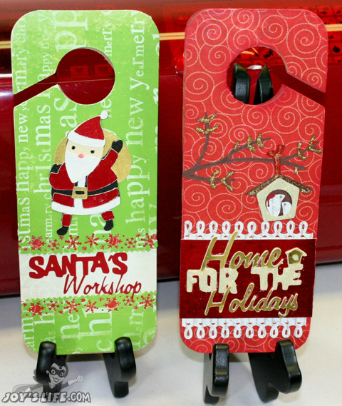 Cricut Holiday Door Hangers 12 Days of Christmas DAY NINE GIVE AWAY