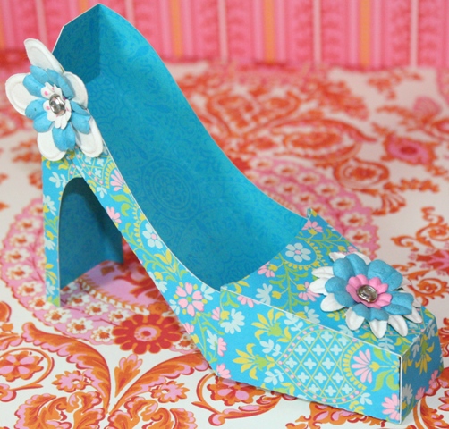 Happily Ever After Blog Hop – Silhouette SD Floral 3-D Shoe