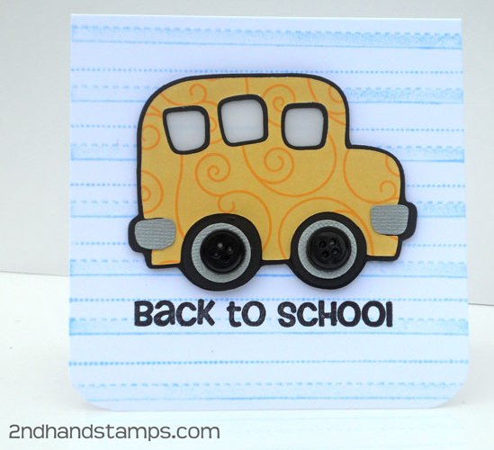 Back To School Cards with Bow Tutorial - Pebbles, Inc.