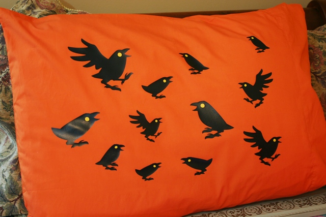 Heat Transfer T-Shirt Vinyl Cricut Halloween Pillowcases – Chic & Scary and Simply Scarecrow