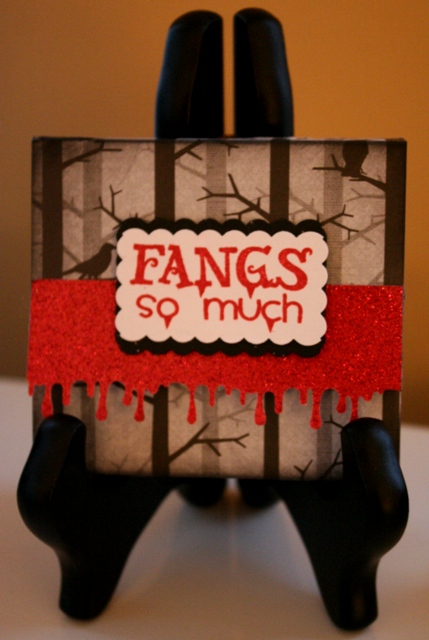 How to Make a Post It Note Holder – Vampire Gift