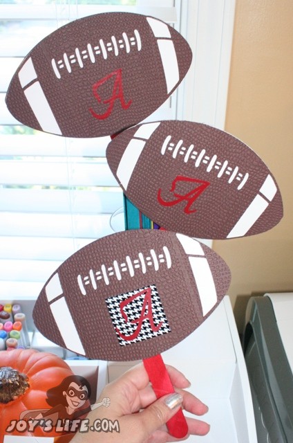 Alabama Crimson Tide Cricut Football Fan – Football Friday Post