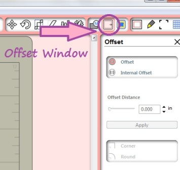 How to Use the Offset Window to Make Cut Lines in Silhouette Studio Designer Edition Software