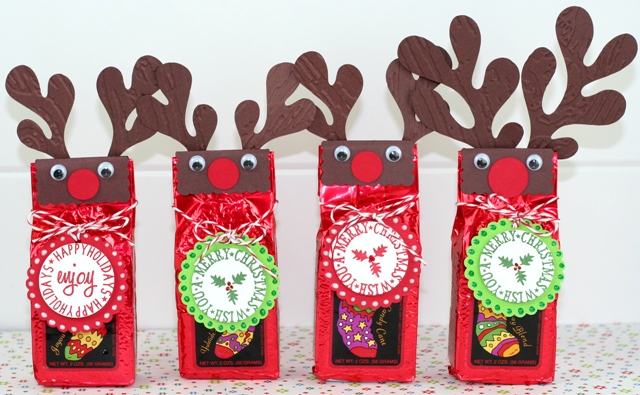 Reindeer Coffee Gift & Give Away