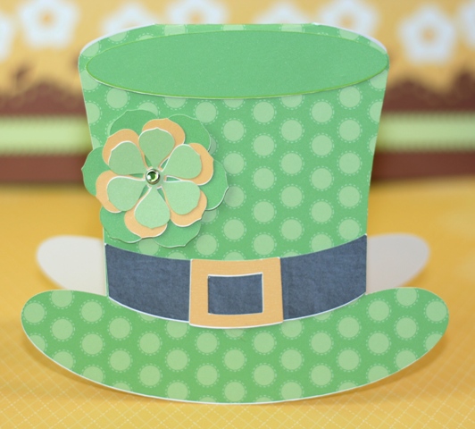 Silhouette Cameo Print & Cut Leprechaun Hat Card