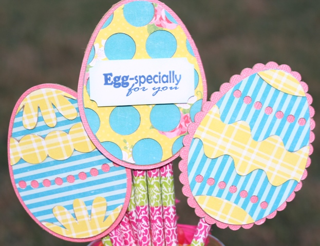 Chipboard Easter Egg Teacher Gift #Easter #Xyron #joyslifestamps #loriwhitlock #chipboard