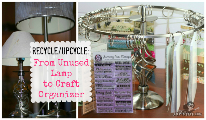 Upcycle Lamps to Make Your Own Clip It Up Organizer – Joy's Life