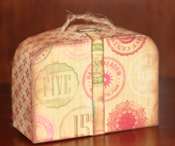 3D Suitcase Party Favor – Lori Whitlock Design Team Post