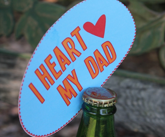 Quick Father’s Day Themed Gift Giving with Glue Dots