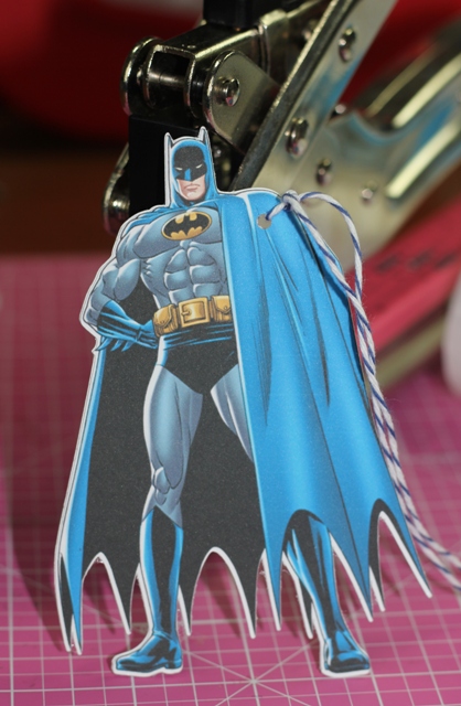 Silhouette Cameo Batman Gift Tags