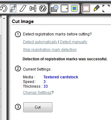 Problems Detecting Registration Marks on Silhouetteand How to