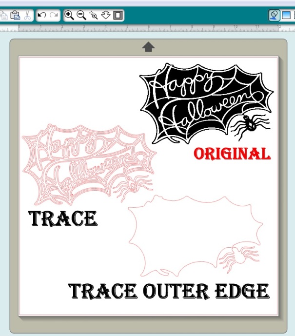 Free Happy Halloween Spider Web Printable