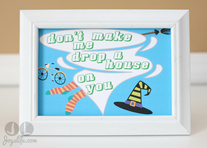 Happy Halloween Funny Framed Designs with Lettering Delights