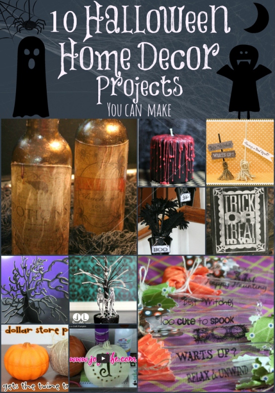 10 Halloween Home Decor Projects You Can Make