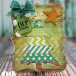 Christmas Tree Tag with Joys Life Stamps #Christmas