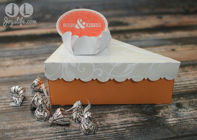 Cricut Artiste Pumpkin Pie Treat Box