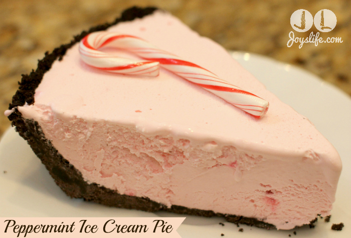 Peppermint Ice Cream Pie with Chocolate Crust #PlanAhead #shop #cbias