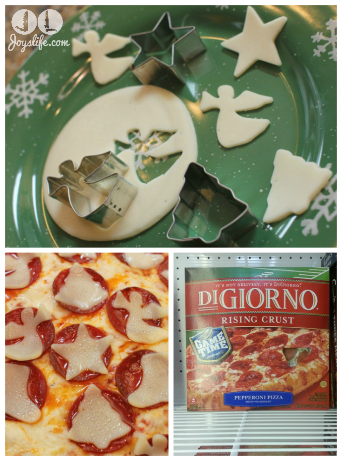 Holiday Decorated Digiorno Pizza #PlanAhead #shop #cbias 