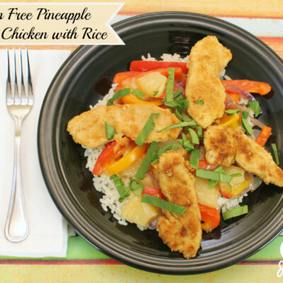 Gluten Free Pineapple Coconut Chicken #CollectiveBias #shop