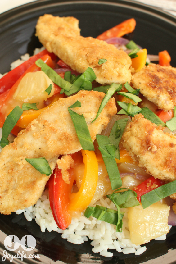 Gluten Free Pineapple Coconut Chicken #CollectiveBias #shop