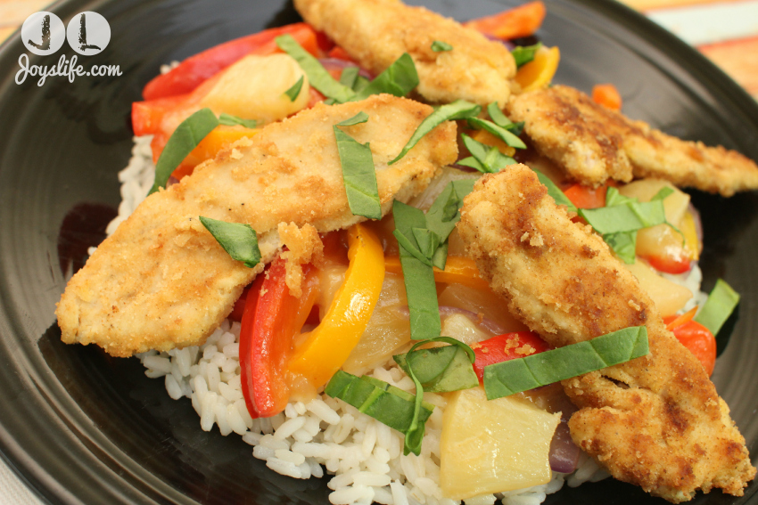 Gluten Free Pineapple Coconut Chicken #CollectiveBias #shop