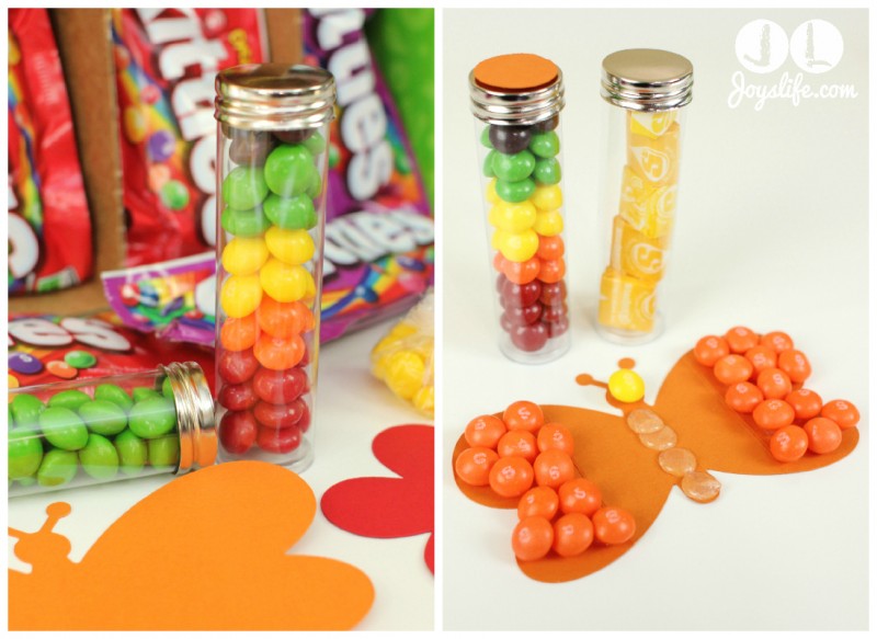 Butterfly & Flower Candy Gifts for Spring with Skittles and Starburst #VIPFruitFlavors #CollectiveBias #shop