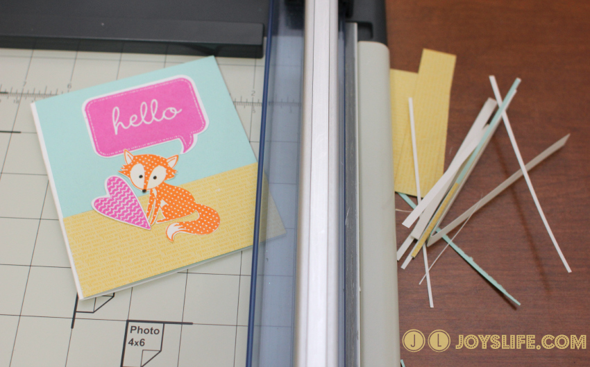 Hello Fox Card with Cricut CTMH Art Philosophy and Artiste + My Card Mistakes and Fixes #Cricut #CTMH #fox #card